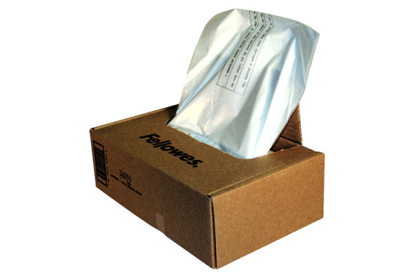 FELLOWES Beutel für Aktenvernichter 36055 C-380/480 Serie 50 Stück