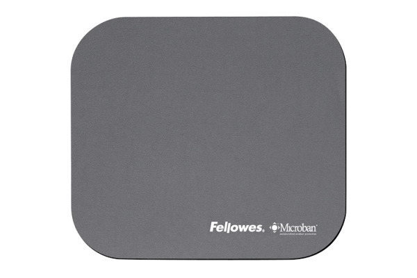 FELLOWES Mausmatte 5934005 antibakteriell silber