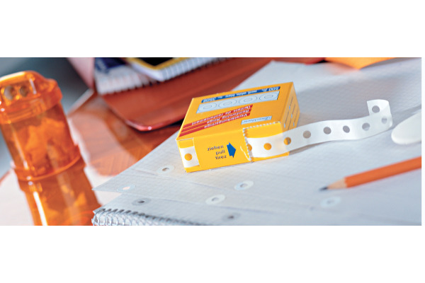 AVERY ZWECKFORM Verstärkungsringe 13mm weiss 3508 500 Stück