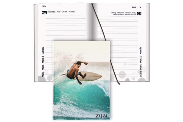 BIELLA Schüleragenda Sport 23/24 806514810024 1T/1S, FSC 12x16.5cm