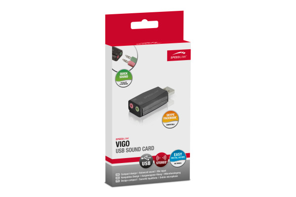 SPEEDLINK USB Sound Card SL8850BK0 VIGO
