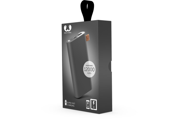 FRESH'N REBEL Powerbank 12000 mAh 2PB12000SG USB-C Storm Grey