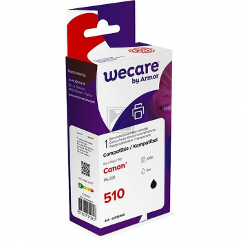Wecare Tintenpatrone schwarz (K20281W4) ersetzt PG-510