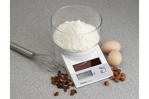 MAUL Briefwaage MAULtronic S 2000g 15120 02 0,5g-100g/1g-100-2000g weiss