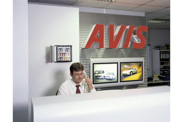 DURABLE Schlüsselkasten KEYBOX 36 195223 silber 302x280x118mm