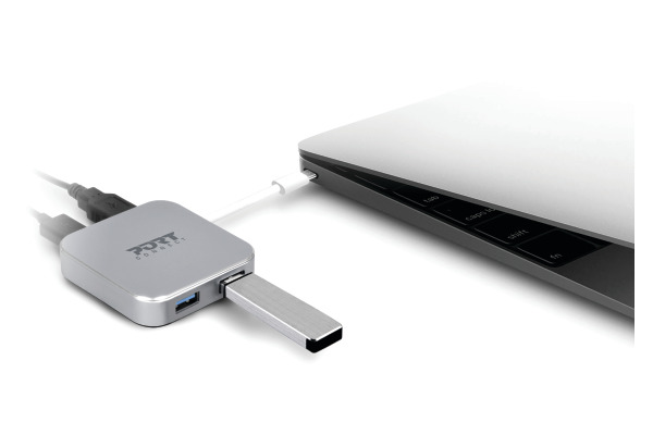 PORT USB Hub 4 Ports 900123 Typ C