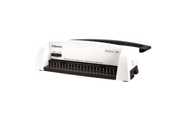 FELLOWES Plastikbindegerät Starlet 2 A4 5227901 schwarz/weiss