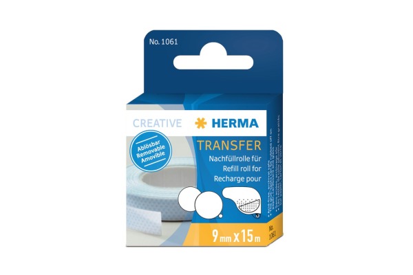 HERMA Nachfüllrolle HERMAfix 1061 non-perm. Rolle/15m