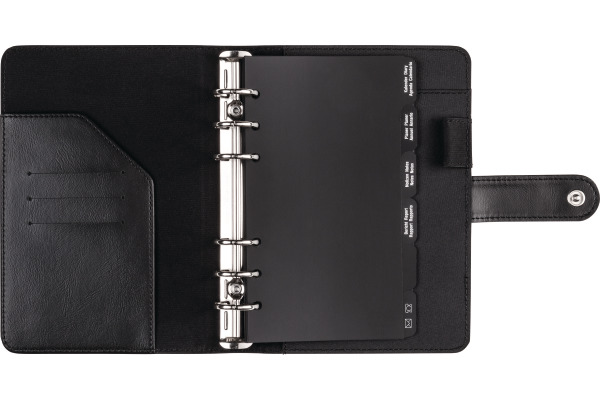 IDE London Timing 2 Ringbuch 706604590.2 schwarz 93x172mm