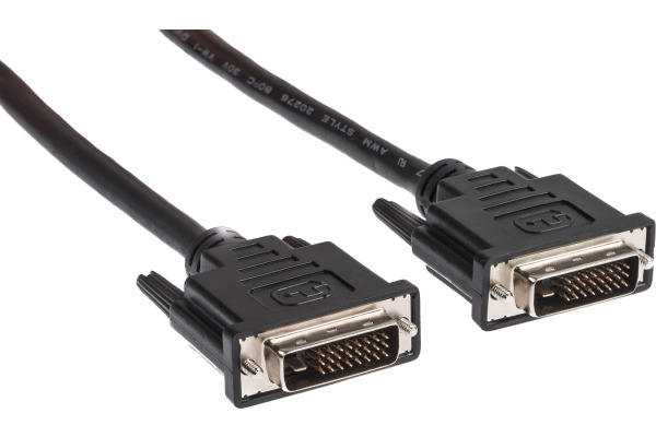 LINK2GO DVI-D Cable, dual link DV2013KBB male/male, 2.0m
