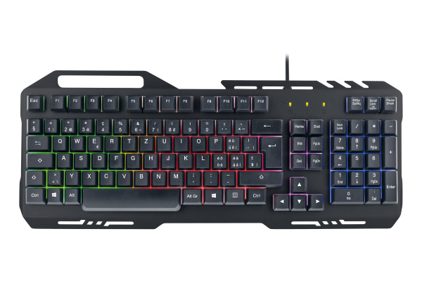 DELTACO 3-in-1 gaming Gear Kit RGB GAM-113-CH black