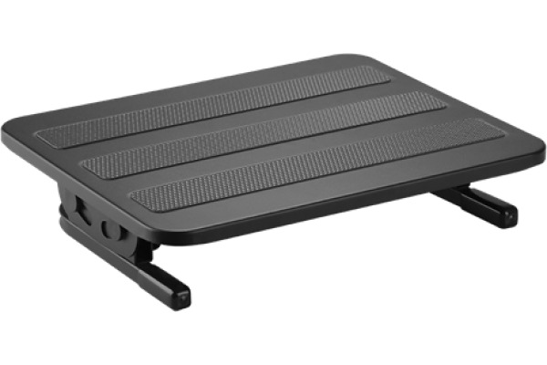 DELTACO Ergonomic Tiltable DELO-0300 Steel Foot Rest