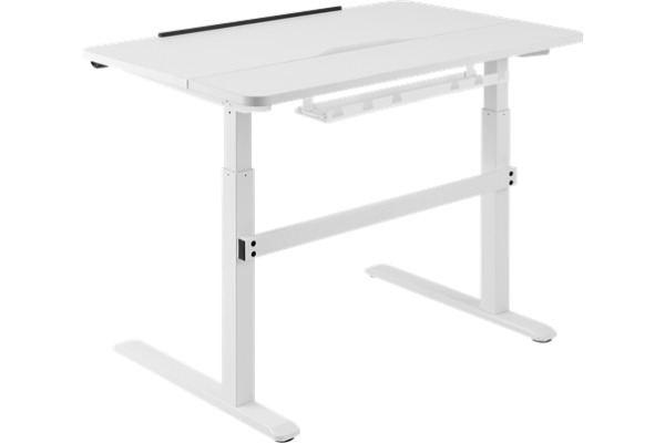 DELTACO 2-Stage Electric Desk DELO-0100 Tiltable Desktop, 1200x490mm