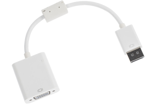 LINK2GO DisplayPort - VGA Adapter AD1311WP male-female, 15cm