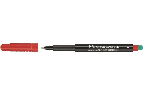 FABER-CASTELL OHP MULTIMARK F 151321 rot perm.