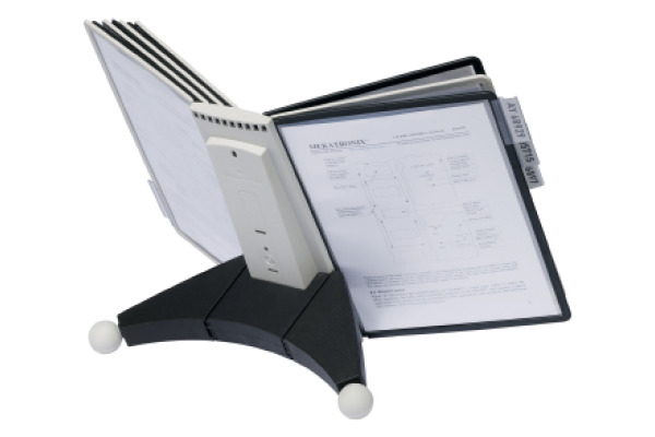 DURABLE Reiter 58mm für Sichttafeln 560919 mit Einsteckschild 10 Stück