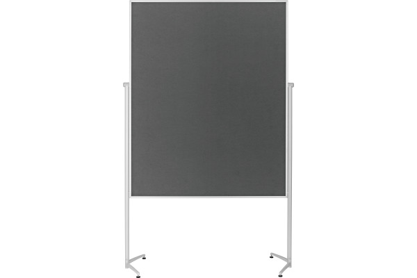 MAGNETOPLAN Design-Moderatorentafel Evo+ 1151101 Filz, grau 1200x1500mm