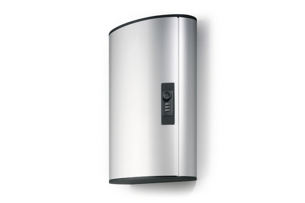 DURABLE Schlüsselkasten KEYBOX 72 CODE 196723 silber 302x400x118mm