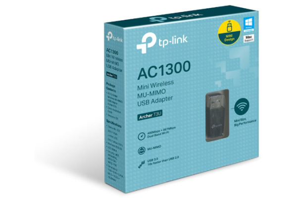 TP-LINK Archer T3U AC1300MB Archer T3U Mini Wi-Fi Adapt. 3.0 USB