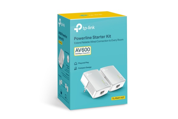 TP-LINK Powerline Starter Kit TL-PA411 KIT KIT