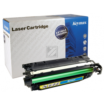 Keymax Toner-Kartusche gelb (CE252AKEY) ersetzt 504A
