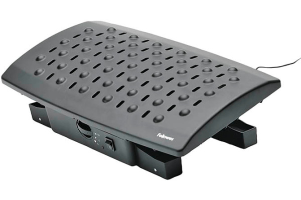 FELLOWES Fussstütze Klima 8070901 schwarz, mit Heizung