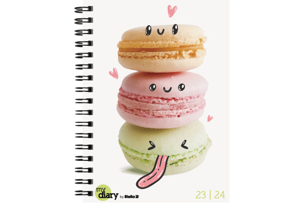 BIELLA Schüleragenda Love 23/24 806517880024 3½T/1S, Wire-O 12x16.5cm