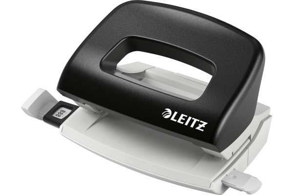 LEITZ Bürolocher NewNeXXt 0.8mm 50580095 schwarz 10 Blatt