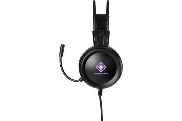 DELTACO Stereo Gaming Headset DH110 GAM-105 with LED