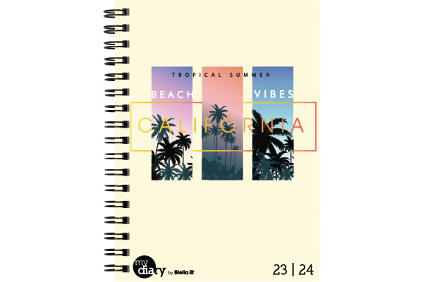 BIELLA Schüleragenda Summer 23/24 806517910024 3½T/1S, Wire-O 12x16.5cm