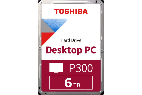 TOSHIBA HDD P300 High Performance 6TB HDWD260UZSVA internal, SATA 3.5 inch BULK