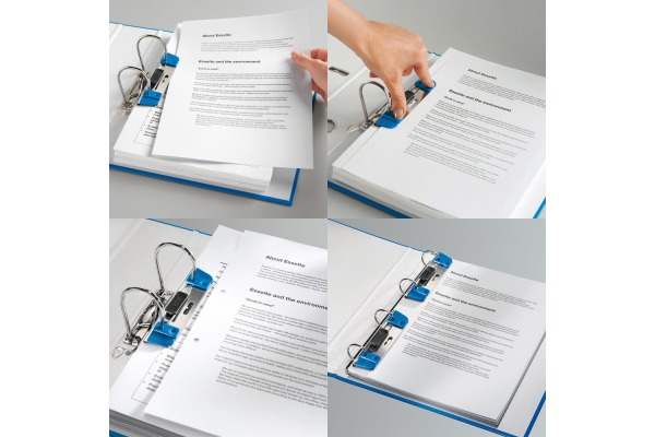 LEITZ Active Locher WOW 1-2mm 17286036 blau für 1-2 Blatt