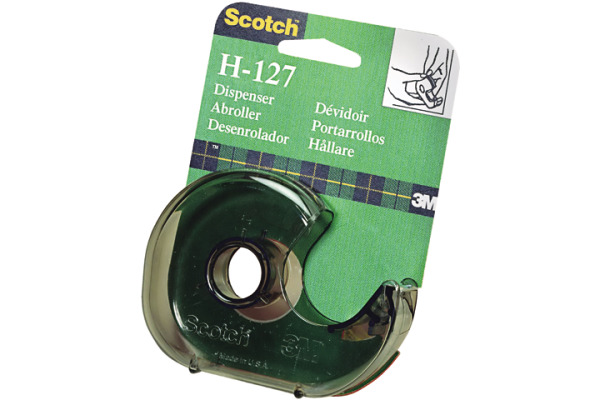 SCOTCH Handabroller 19mmx10m H-127 transparent