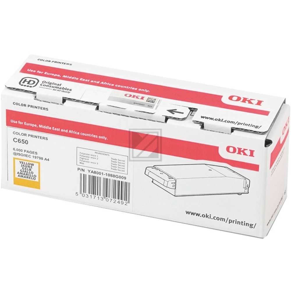 OKI Toner-Kit gelb (09006129)