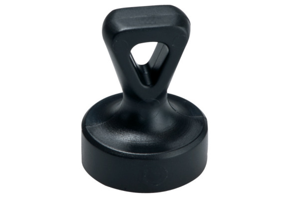 BEREC Griffmagnet Kunststoff 17mm GM17S.01 Öse, schwarz 2 Stück