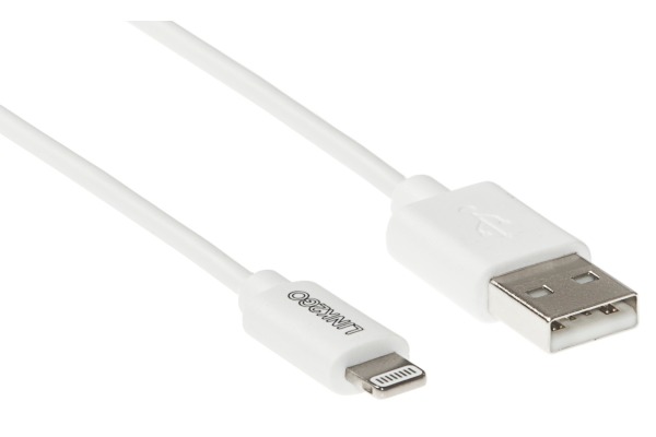 LINK2GO USB-A to Lightining Cable 1m SY1000FWB MFI