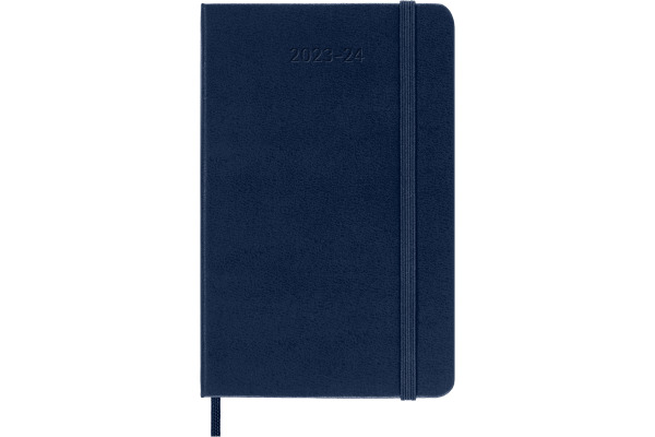 MOLESKINE Wochen-Notizkalender 23/24 56598856965 18M liniert HC saphir