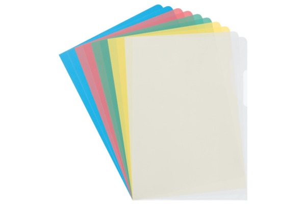 BIELLA Sichthülle Everyday PP A4 18341120U 120my, gelb 100 Stück