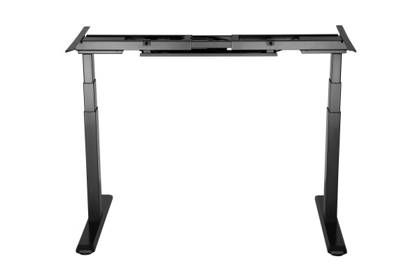 ICY BOX Hubtischgestell IB-EW205B-T schwarz, höhenverstellbar