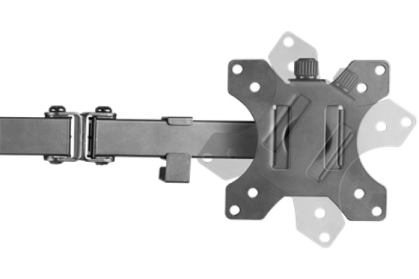 DELTACO Dual monitor desk arm GAM-040 13-32 inch screens
