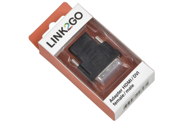 LINK2GO Adapter HDMI - DVI AD3113BB female/male