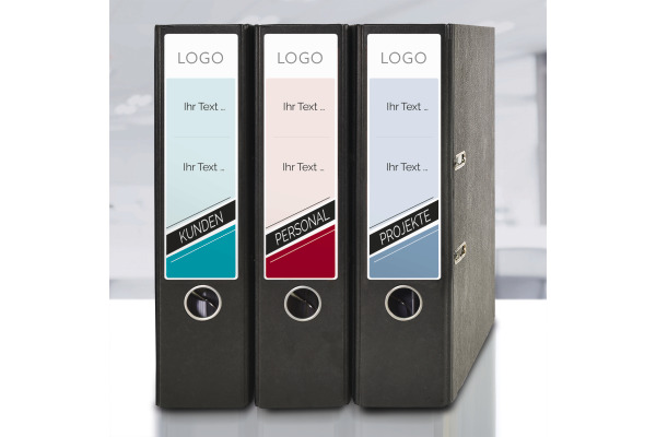 AVERY ZWECKFORM Ordner-Etiketten 61x192mm L4761-25 weiss 120 Stück/25 + 5 Blatt