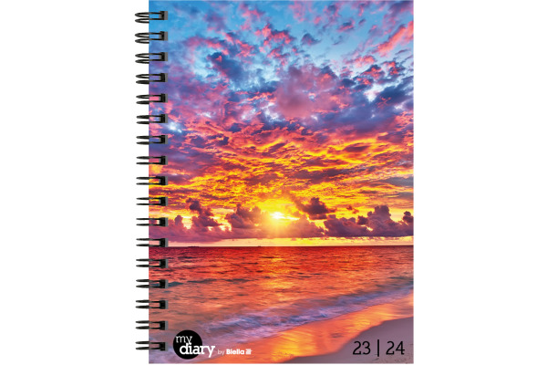 BIELLA Schüleragenda Beach 23/24 806517840024 3½T/1S, Wire-O 12x16.5cm