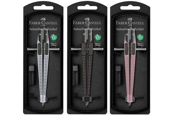 FABER-CASTELL Schnellverstellzirkel -390mm 174472 GRIP 2001