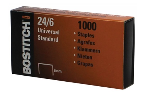 BOSTITCH Heftklammern 6mm 2461MGAL 1000 Stück