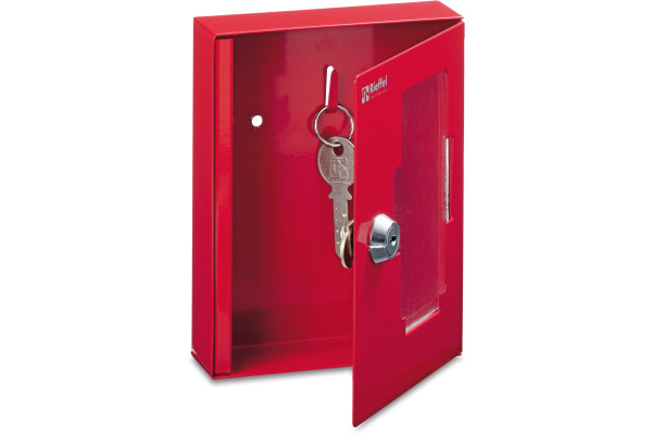 RIEFFEL SWITZERLAND Notschlüsselkasten K_1 rot, 152x120x38mm