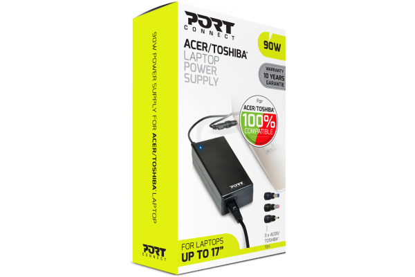 PORT PowerSupply 90W ACER/TOSHIBA 900007-ACTO black