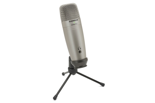SAMSON C01U Pro USB Microphone SAC01UPRO brushed silver