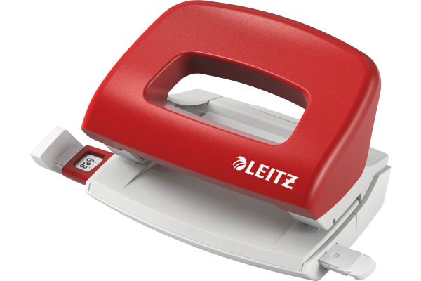 LEITZ Bürolocher NewNeXXt 0.8mm 50580025 rot 10 Blatt