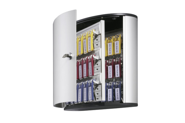 DURABLE Schlüsselkasten KEYBOX 36 195223 silber 302x280x118mm